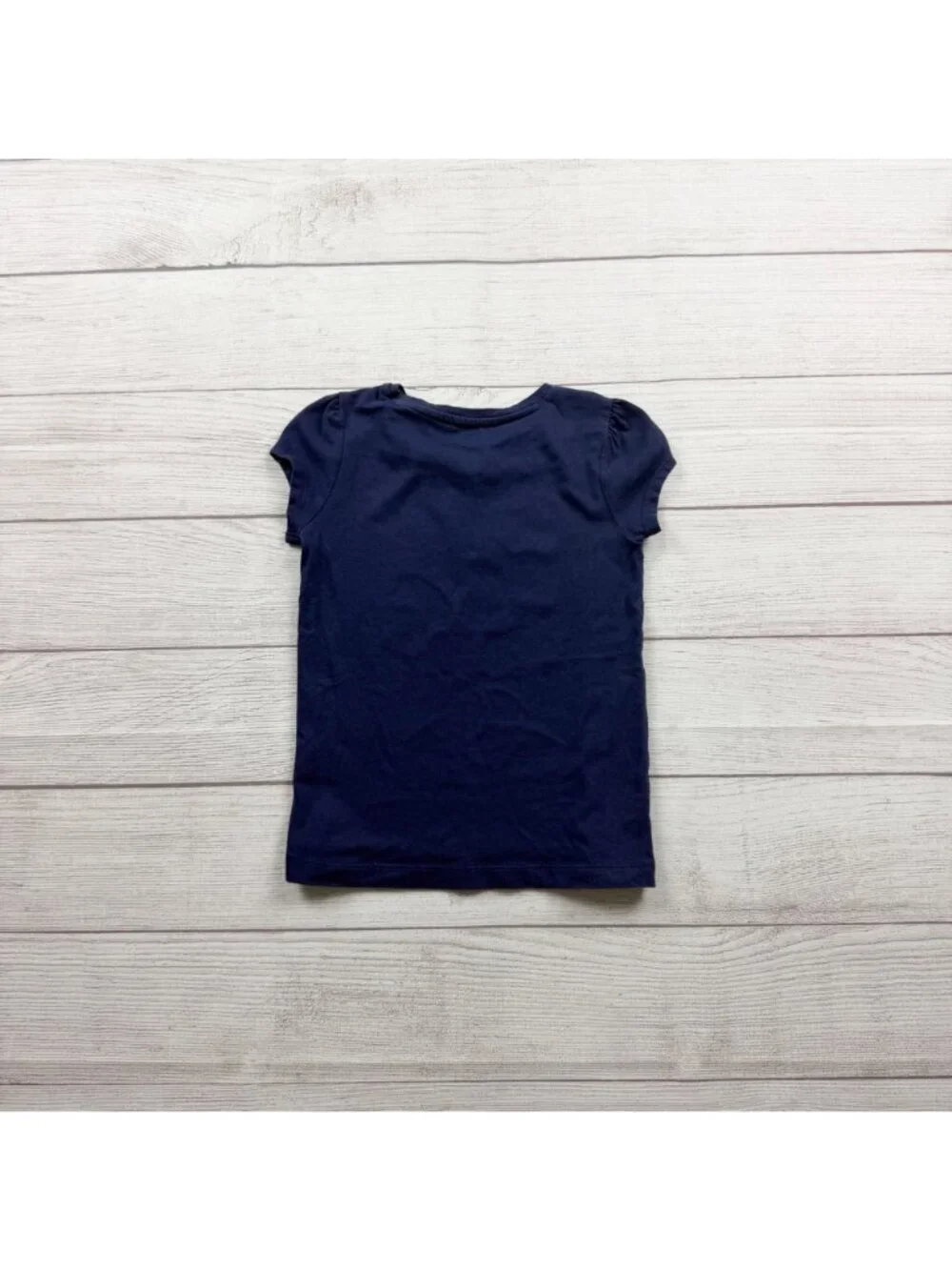 Gymboree Girls Navy Hooray For Today Graphic Tee 6